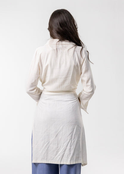 Pure Linen White Tunik